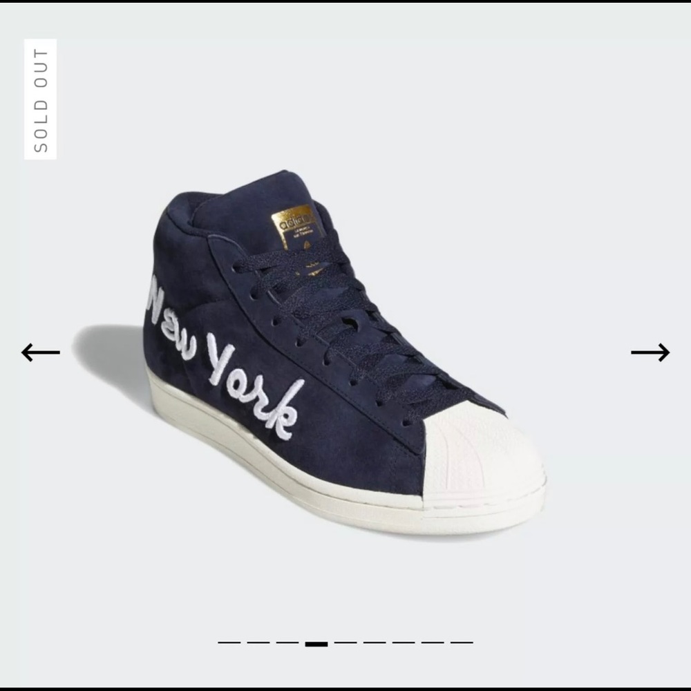 NEW Adidas Originals Pro Model New York Signature - Picture 5 of 10
